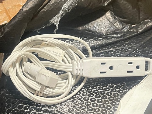8ft cord flat plug outlet - 8ft,