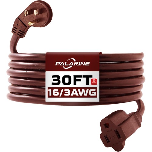 Brown flat plug - flat,